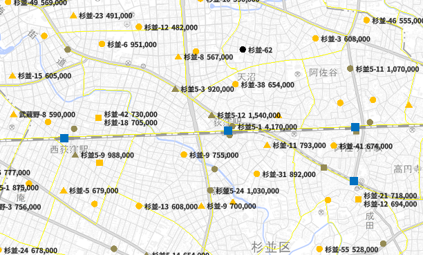 不動産ライブラリー　杉並区 | 行政書士中村光男事務所　杉並・練馬・中野・武蔵野市・新宿区・小金井市・小平市