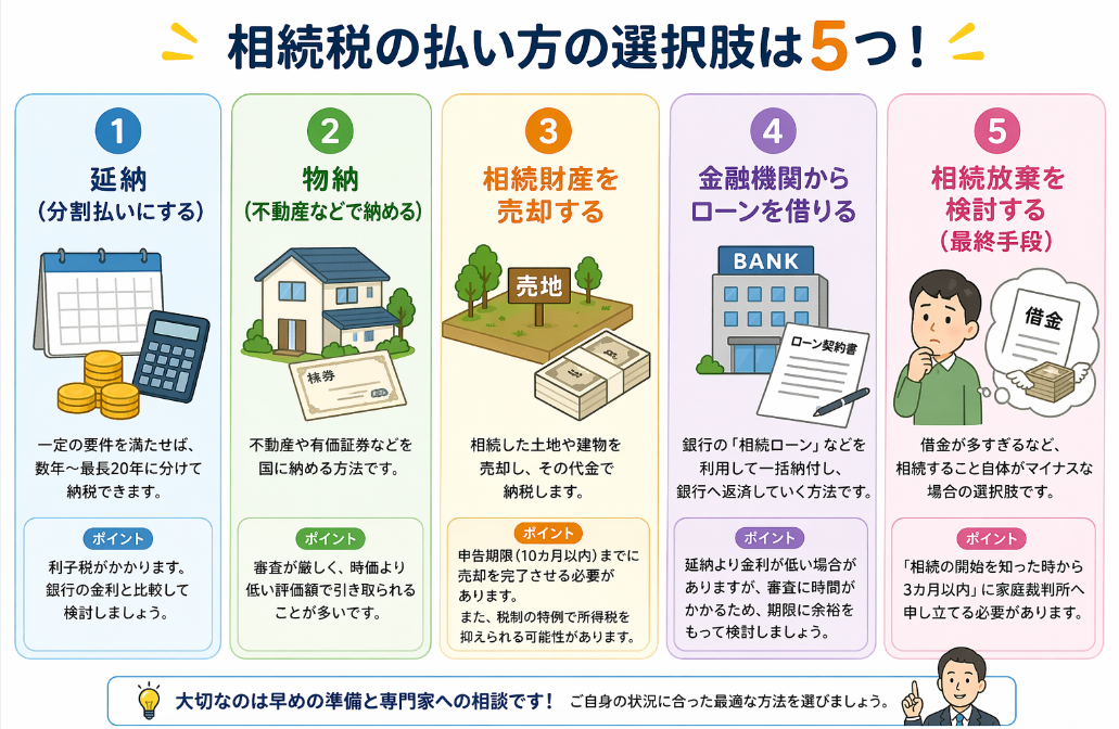相続税の払い方　杉並区 | 行政書士中村光男事務所